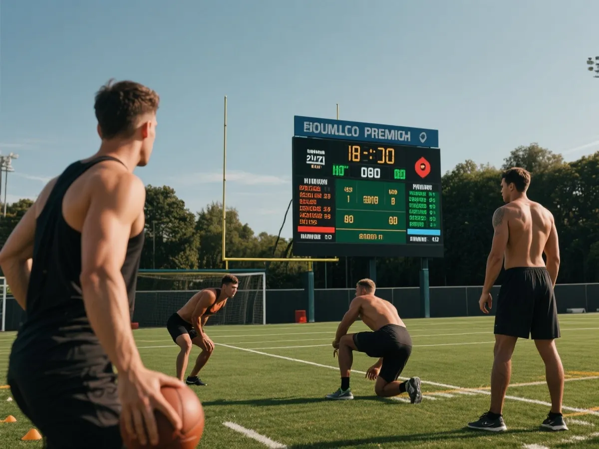 体育赛事动态与数据内容场景